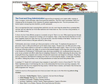 Tablet Screenshot of antibiotics.org